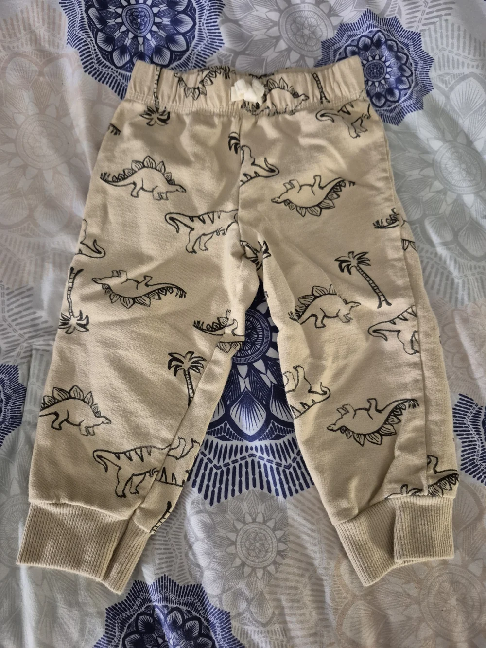 Carters Mighty Cute Dinosaur Bodysuit & Pants Set - Size 12 Months